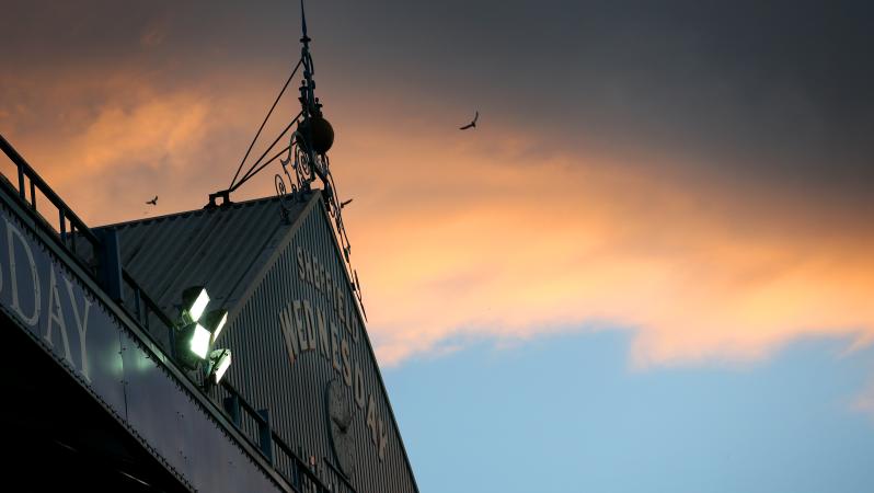 The main stand at Hillsborough Stadium