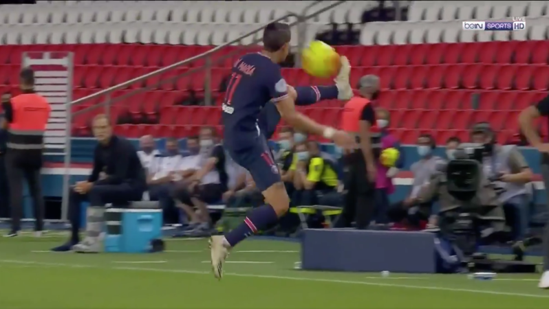 Ángel Di María Touch vs Metz