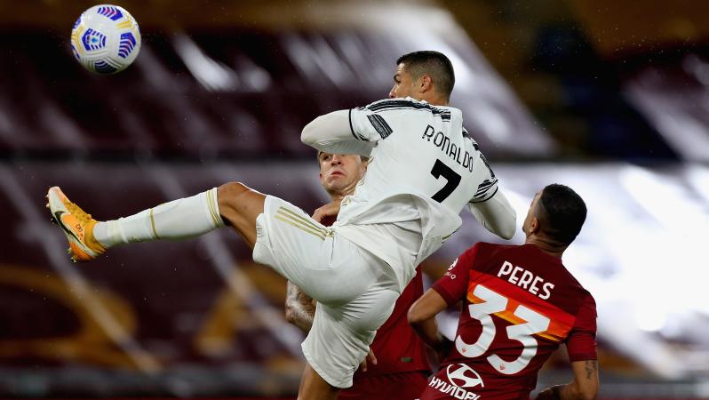 Ronaldo Header vs Roma