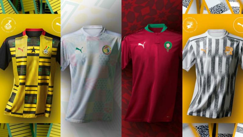 Africa PUMA jerseys