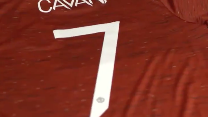 Edinson Cavani Man Utd Jersey Number