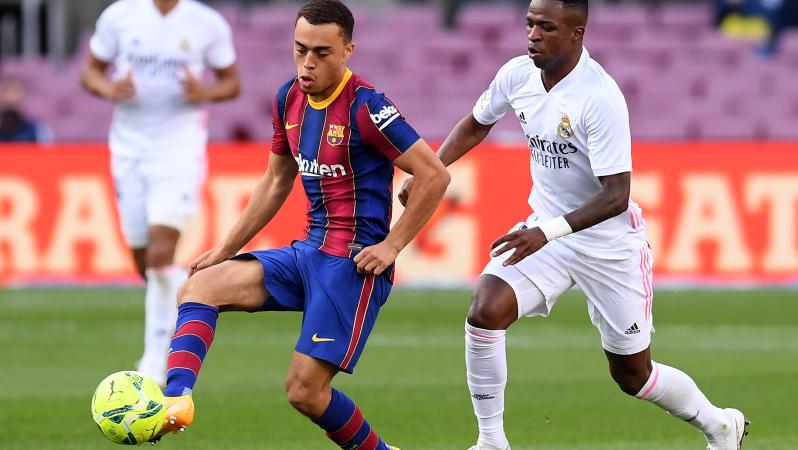 Sergiño Dest vs Real Madrid Performance (All Touches)