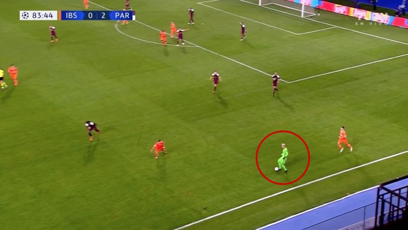 Keylor Navas vs Basaksehir in Champions League Oct. 28, 2020