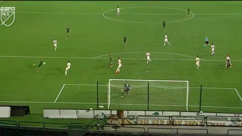 Andy Polo goal vs LA Galaxy
