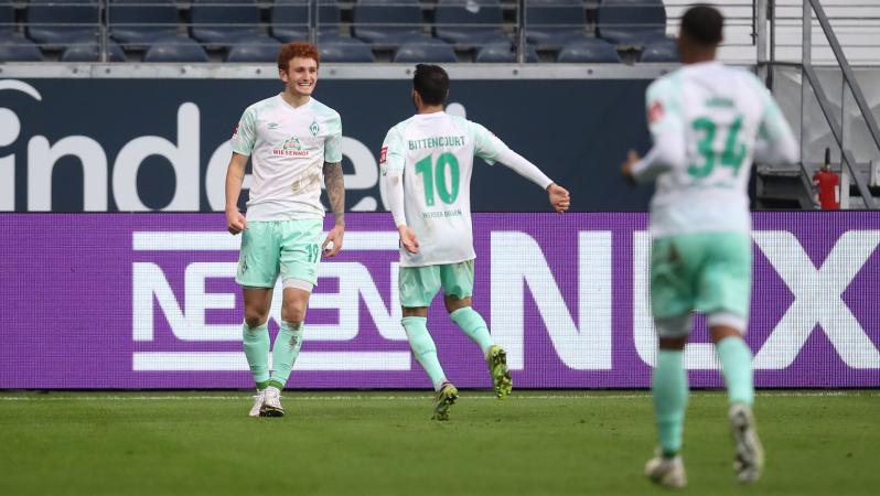 Josh Sargent Goal vs Eintracht Frankfurt