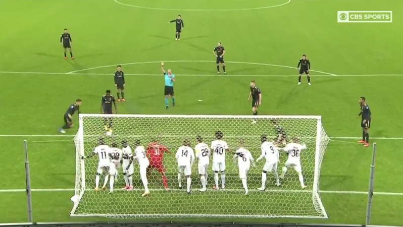 Ajax Indirect Free Kick Goal