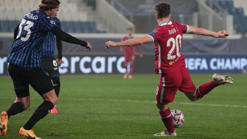 Diogo Jota Hat Trick vs Atalanta