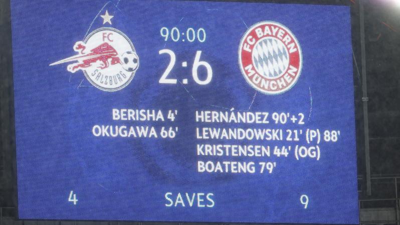 Bayern vs Salzburg Highlights