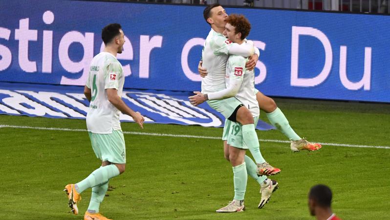 Josh Sargent Assist vs Bayern Munich