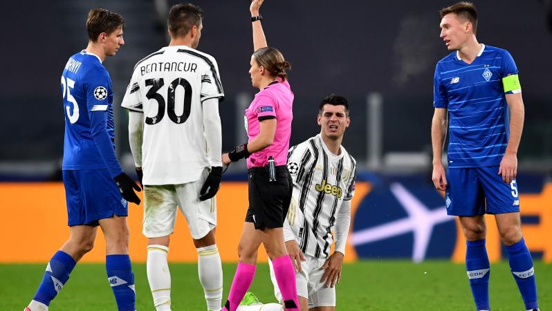 First Female Champions League Ref