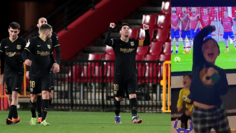 Goles Messi versus Granada