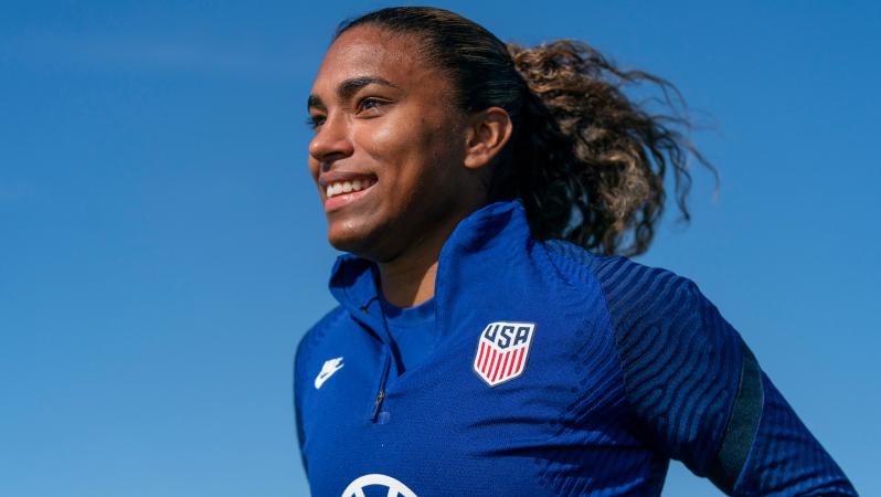 Catarina Macario USWNT Eligible