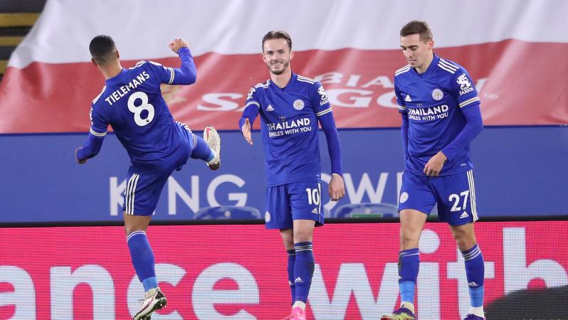James Maddison Celebration vs Southampton