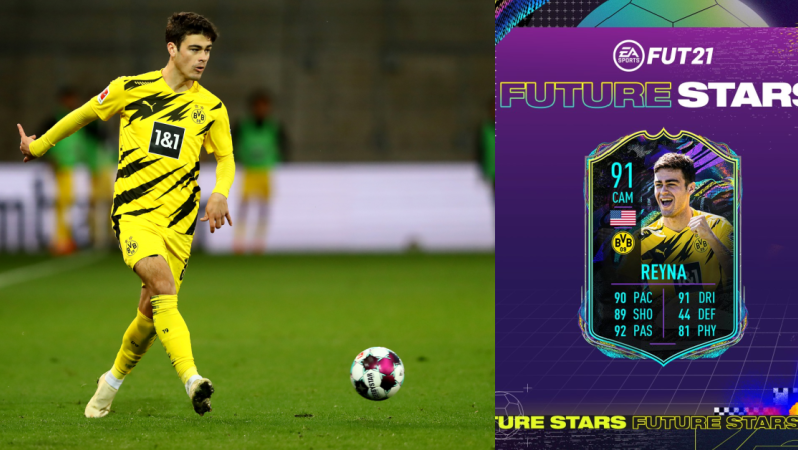 Gio Reyna FIFA Rating