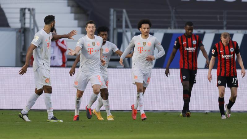 Leroy Sané Assist vs Frankfurt