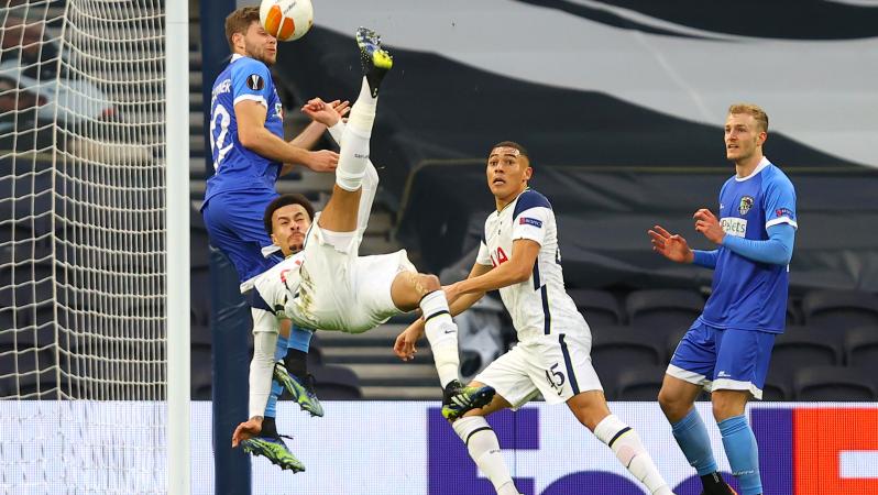 Dele Alli Bicycle Kick Goal vs Wolfsberg