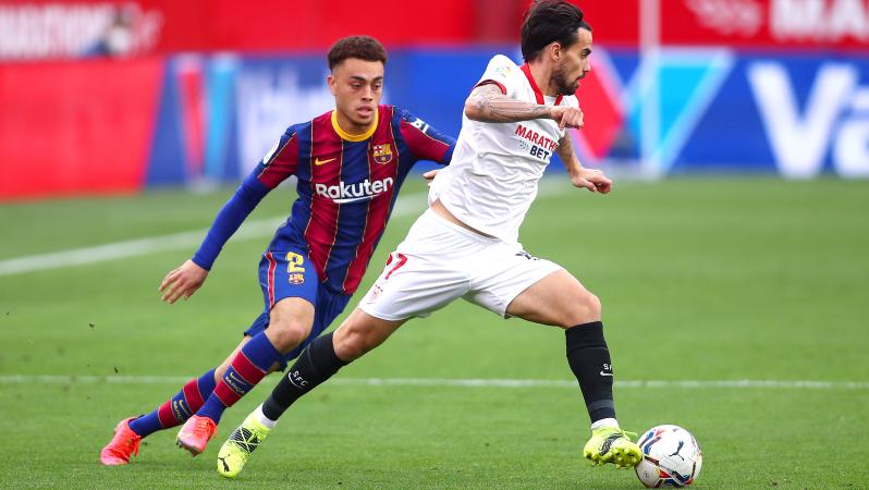 Sergiñ Dest vs Suso in LaLiga