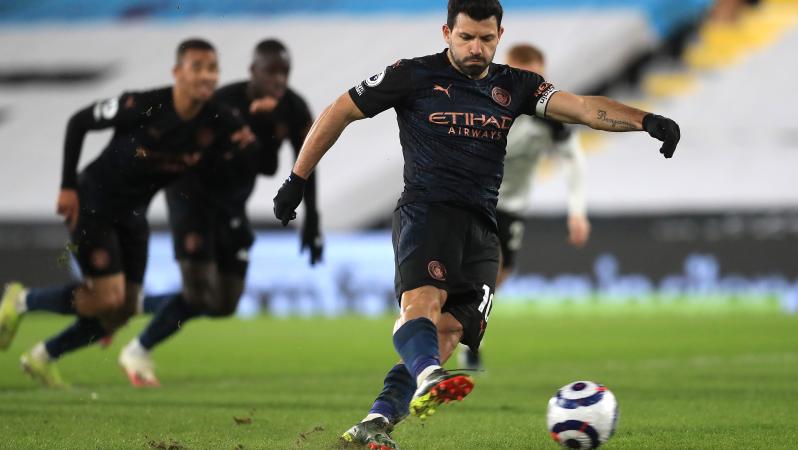 Gol Agüero versus Fulham
