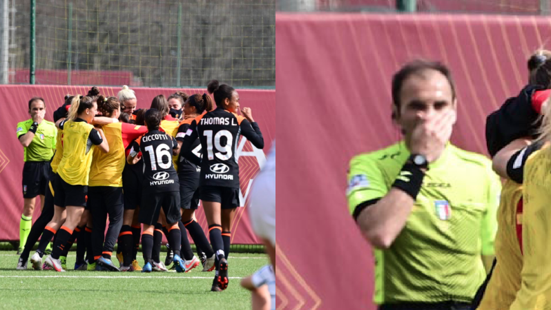 AS Roma Women Bicycle Kick Goal vs. Inter Milan