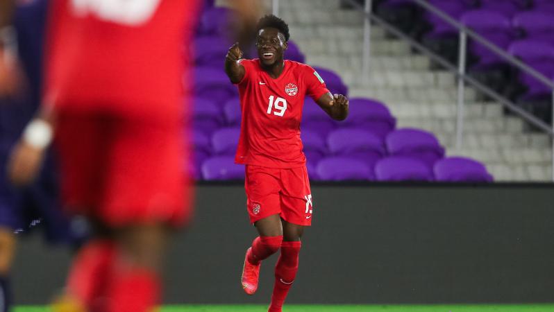 Alphonso Davies vs Bermuda