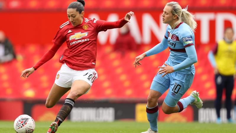 Christen Press Old Trafford Goal