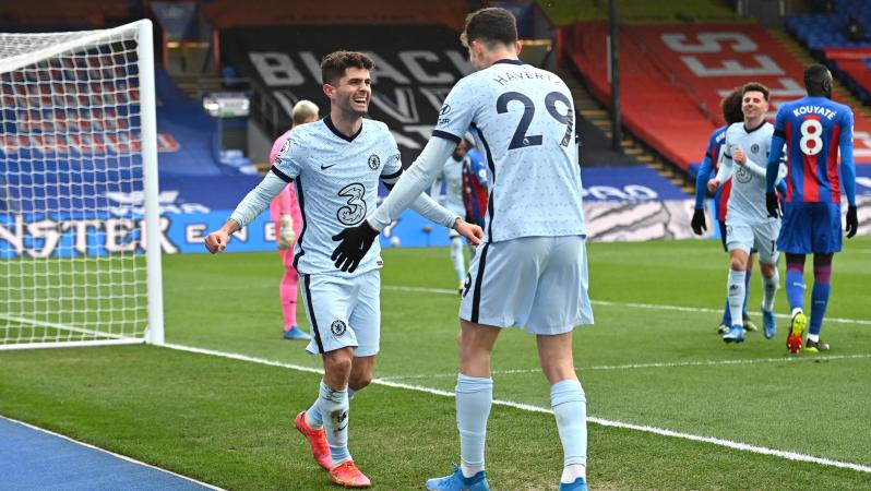 Christian Pulisic Goals vs Crystal Palace