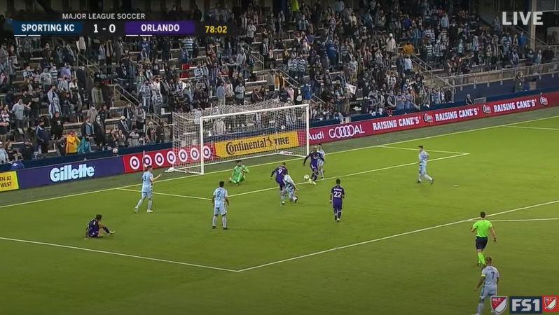 Nani Goal vs Sporting KC