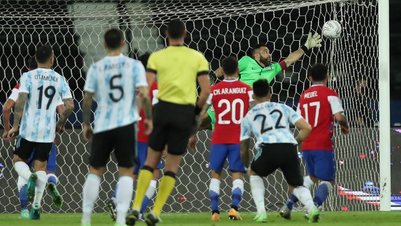 Lionel Messi Free Kick vs Chile