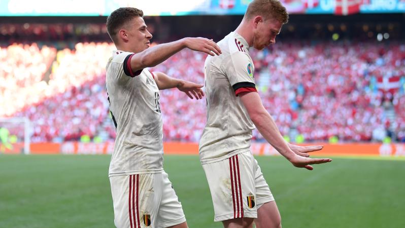 Kevin de Bruyne Goal vs Denmark