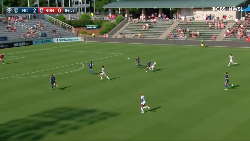 Jess Fishlock Lob Goal vs N.C. Courage