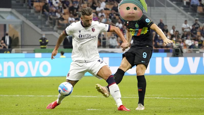 Edin Džeko Goal vs Bologna