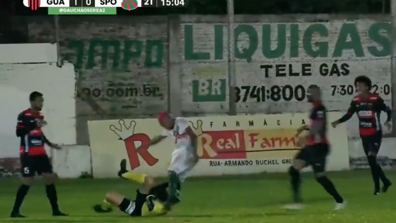 Footballer Attacks Referee