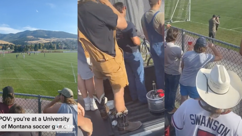 College Soccer Fans TikTok