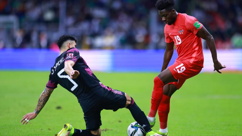 Alphonso Davies Assists For Canada