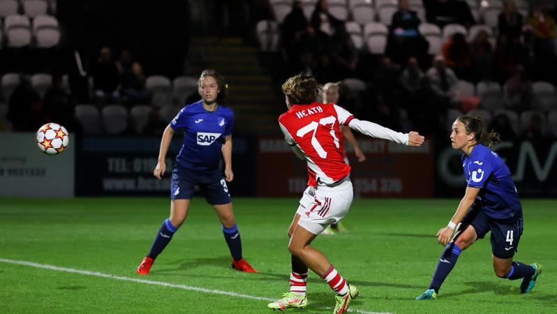 First Tobin Heath Arsenal Goal