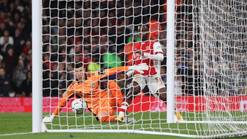 Eddie Nketiah Goal vs Leeds
