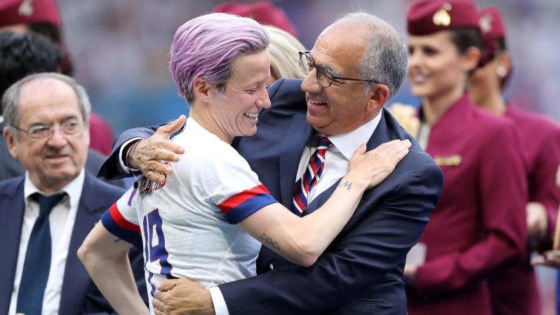 Megan Rapinoe on Carlos Cordeiro