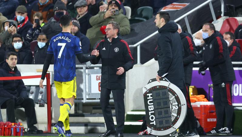 Cristiano Ronaldo Benched vs Brentford