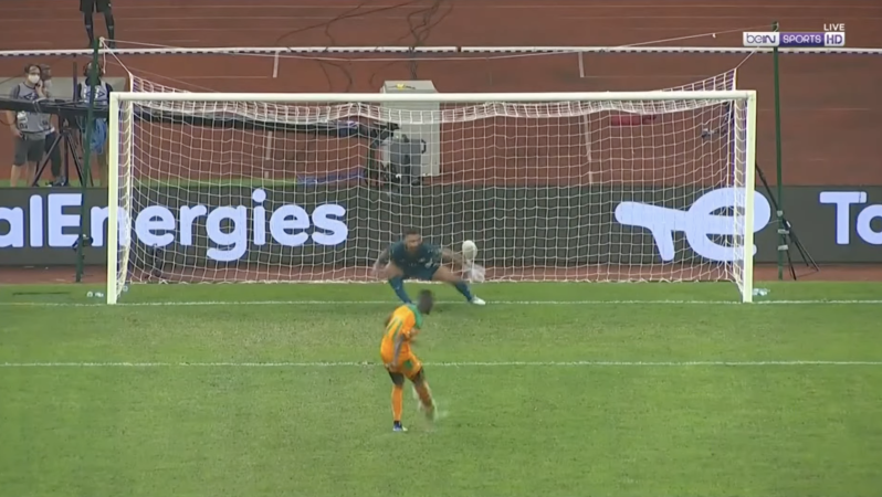 Eric Bailly Penalty Miss vs Egypt