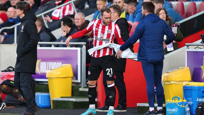 Christian Eriksen Brentford Debut