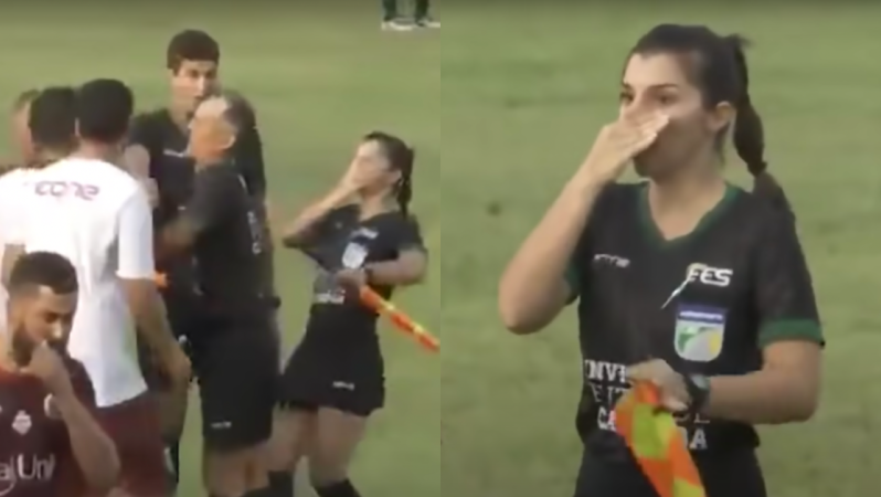 Coach Headbutts Referee