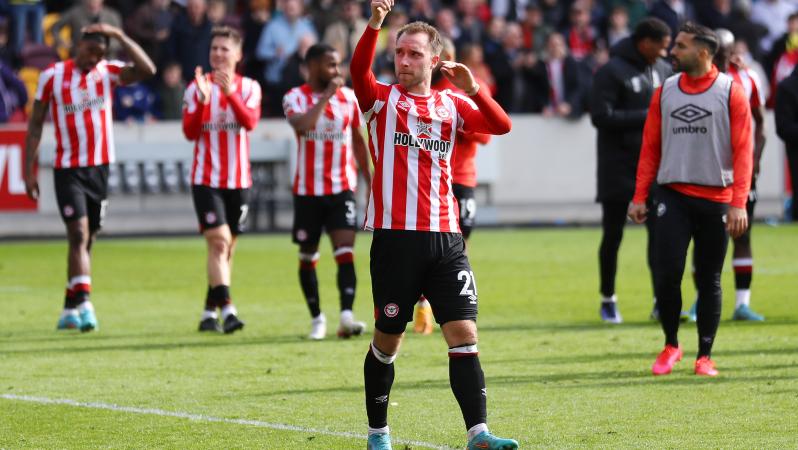 Christian Eriksen Stats At Brentford