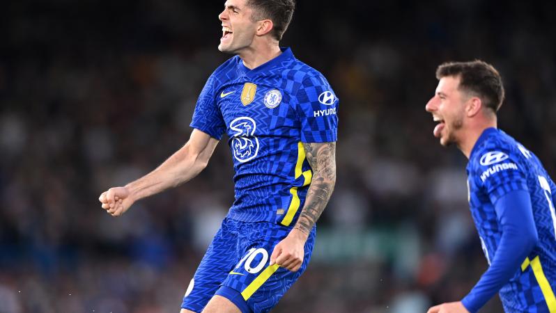 Pulisic Goal vs Leeds Celebration