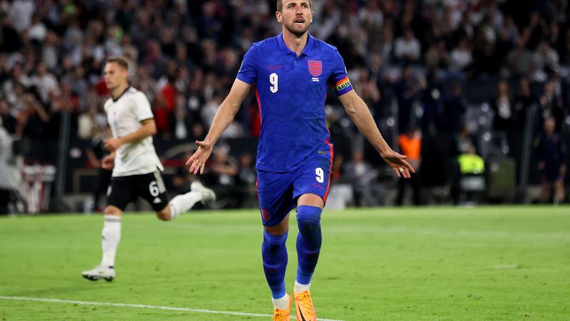 Harry Kane Converts England Penalty vs Germany