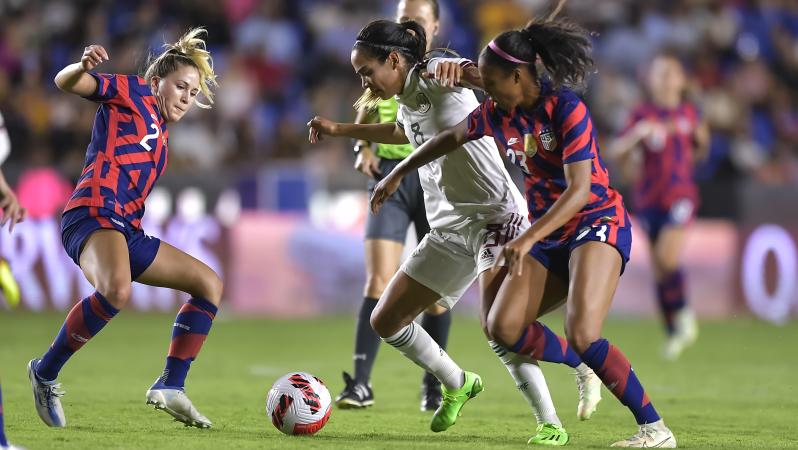 USWNT vs Mexico Highlights