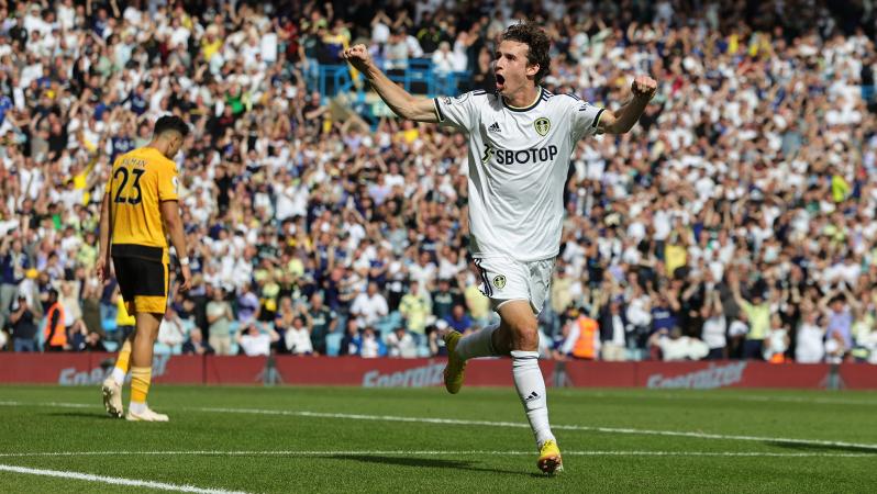 Brenden Aaronson Goal vs Wolves