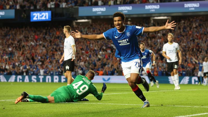 Malik Tillman Rangers Goal UCL