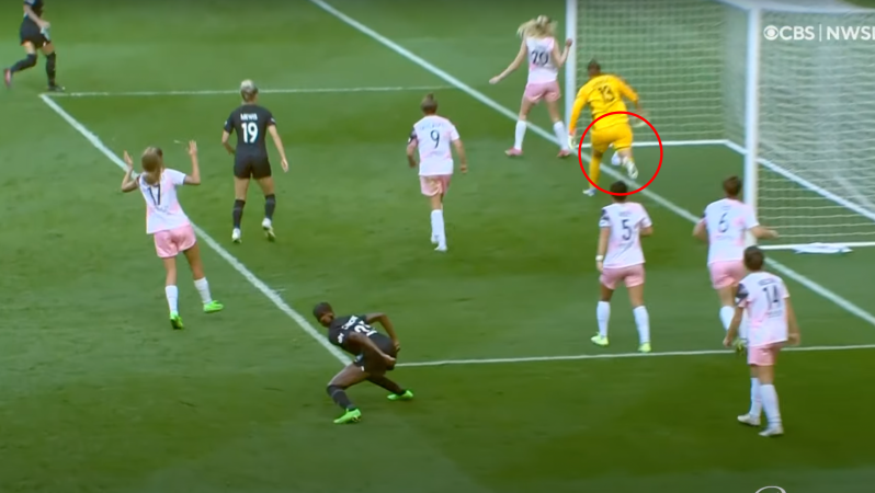 Gotham FC Disallowed Goal vs. Angel City