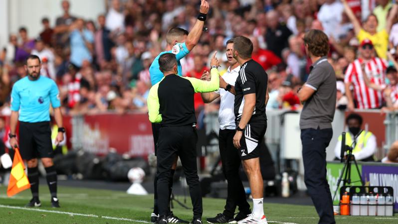 Jesse Marsch Sent Off As Leeds Lose To Brentford