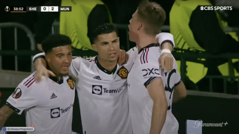 Cristiano Ronaldo Europa League Goal